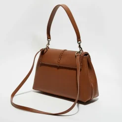 Chloé Sacs|Sac porté épaule en Cuir Pénélope caramel - 35x24x13 cm
