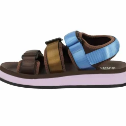 Scotch & Soda Baskets|Sandales Baza marron/doré/bleu