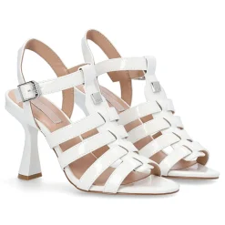 Liu-Jo Sandales À Talons|Sandales Bérénice blanches - Talon 10 cm