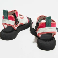 Off White Sandales Plates|Sandales en Velours de Cuir Surf blanc/rose