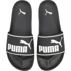 Puma Sandales Plates|Sandales Leadcat noir/blanc