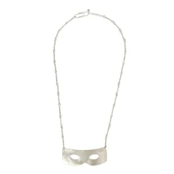 Aurelie Bidermann Colliers|Sautoir Loup Joy petit modèle en plaqué argent