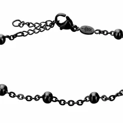 Amelia Parker Montres|Set Montre Femme & Bracelet Petite Noir en Acier noir