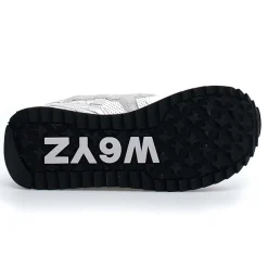 W6YZ Baskets|Sneakers en Cuir Debi blanc/argenté