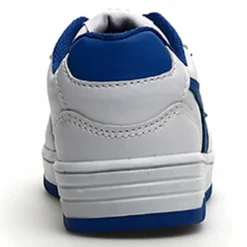W6YZ Baskets|Sneakers en Cuir Gazo bleu/blanc