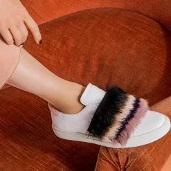 Cosmoparis Baskets|Sneakers en Cuir Heo blanc