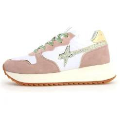 W6YZ Baskets|Sneakers en Cuir Jet blanches