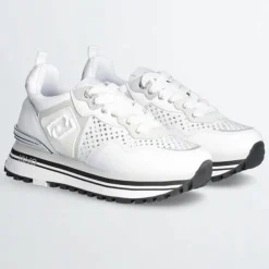 Liu-Jo Baskets|Sneakers en Cuir Mahaut blanches