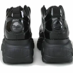 Buffalo Baskets|Sneakers en Cuir Verni noires