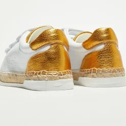 Canal Saint Martin Baskets|Sneakers en Cuir Wonder curcuma