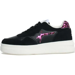 W6YZ Baskets|Sneakers en Cuir Xenia noires