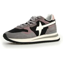 W6YZ Baskets|Sneakers en Cuir Yak noires