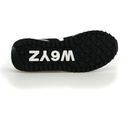 W6YZ Baskets|Sneakers en Cuir Yak noires