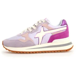 W6YZ Baskets|Sneakers en Cuir Yak roses