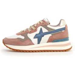 W6YZ Baskets|Sneakers en Cuir Yak taupe