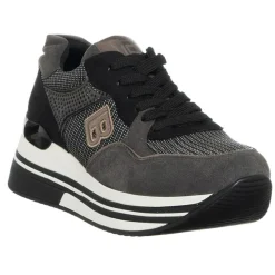 Laura Biagiotti Baskets|Sneakers Ilona noir/argenté