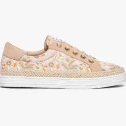 Bocage Baskets|Sneakers Loris imprimées pêche