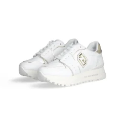 Liu-Jo Baskets|Sneakers Maxi Wonder Blanches Or Clairs