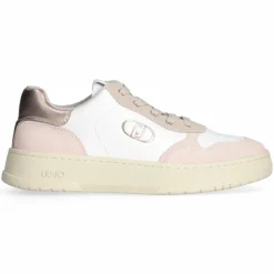 Liu-Jo Baskets|Sneakers Me en Cuir peche
