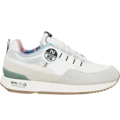 North Sails Baskets|Sneakers Winch blanc/vert