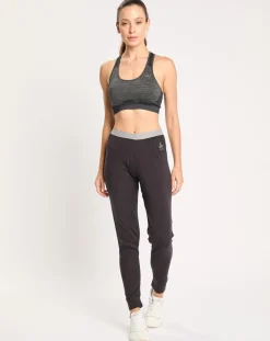 Odlo Pantalons|Sous-pantalon thermique 100% Laine Merino Natural noir
