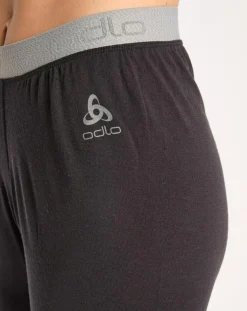 Odlo Pantalons|Sous-pantalon thermique 100% Laine Merino Natural noir