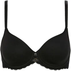 Chantelle Lingerie, Nuit|Soutien-gorge coques enveloppant spacer Parisian noir