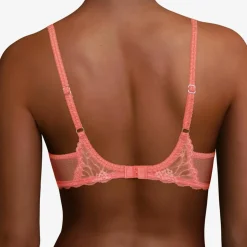 Chantelle Lingerie, Nuit|Soutien-gorge corbeille Opéra rose goyave
