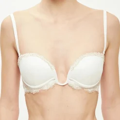 La Perla Lingerie, Nuit|Soutien-gorge Crystal Forms blanc cassé