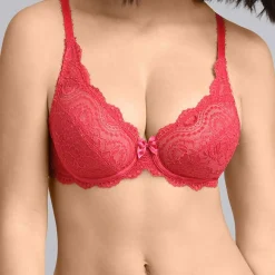Playtex Lingerie, Nuit|Soutien-Gorge emboîtant Flower Elegance framboise