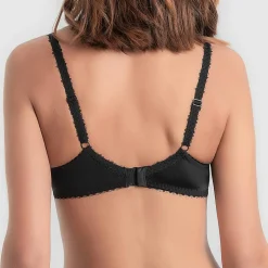 Playtex Lingerie, Nuit|Soutien-gorge emboîtant Flower Elegance noir