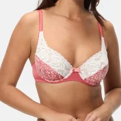 Playtex Lingerie, Nuit|Soutien-gorge Flower Elegance motif à fleurs rose