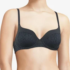 Femilet Lingerie, Nuit|Soutien-gorge Norah en dentelle gris bleu