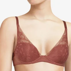 Passionata Lingerie, Nuit|Soutien-gorge plongeant Thelma terracotta