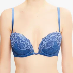 La Perla Lingerie, Nuit|Soutien-gorge push-up Amethyst denim
