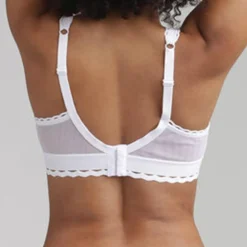 Playtex Lingerie, Nuit|Soutien-gorge sans armatures Coeur Croisé Féminin blanc