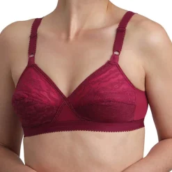 Playtex Lingerie, Nuit|Soutien-gorge sans armatures Coeur Croisé cerise