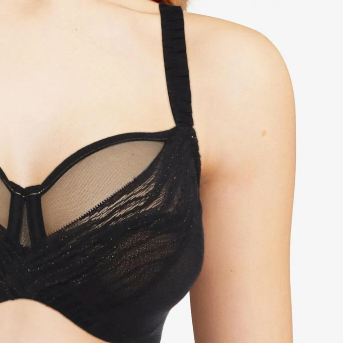 Chantelle Lingerie, Nuit|Soutien-gorge soft Likeness noir/doré