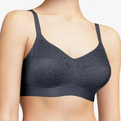 Femilet Lingerie, Nuit|Soutien-gorge soft sans armatures Norah gris bleu