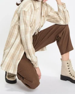 Marc O'Polo Chemises|Surchemise à carreaux beige