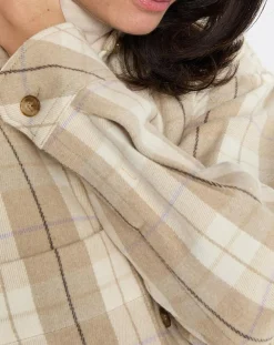 Marc O'Polo Chemises|Surchemise à carreaux beige