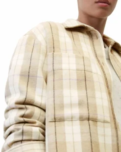 Marc O'Polo Chemises|Surchemise à carreaux beige