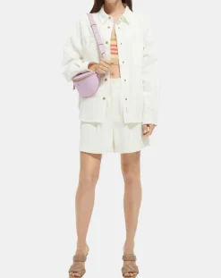 Scotch & Soda Vestes, Blousons|Surchemise blanche