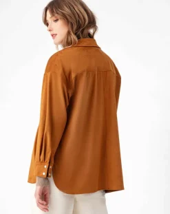 Indies Chemises|Surchemise Cybele tabac