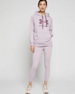 Under Armour Pulls|Sweat à capuche UA Rival Fleece violet parme