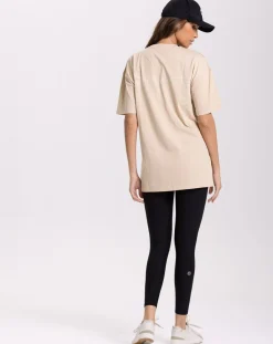 Onamaste T-Shirts|Tee Shirt Oversize beige