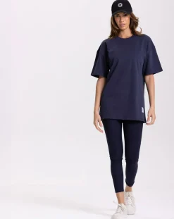 Onamaste T-Shirts|Tee Shirt Oversize bleu marine