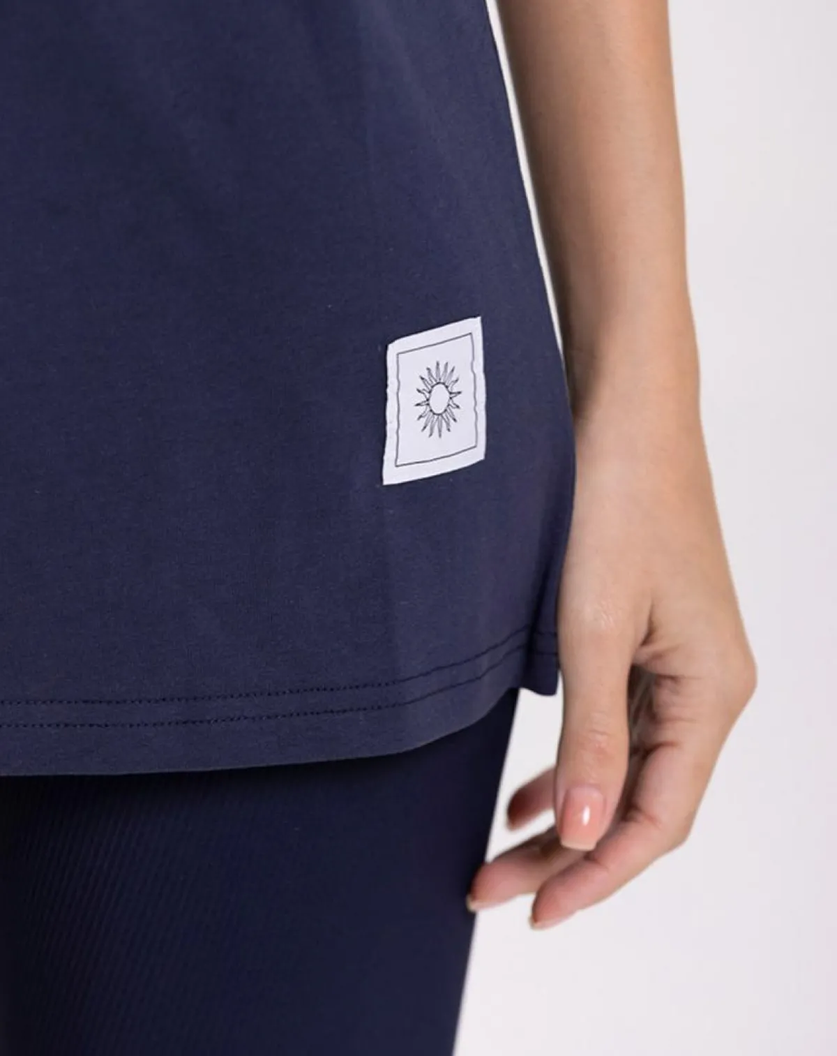 Onamaste T-Shirts|Tee Shirt Oversize bleu marine