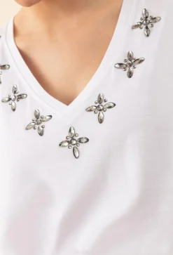 Bleu Blanc Rouge T-Shirts|Tee-Shirt Marco blanc