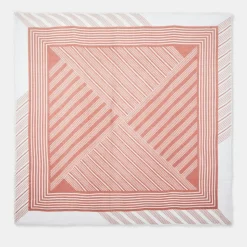 Galeries Lafayette Echarpes, Foulards|Étole Bobby rose - 130x100 cm